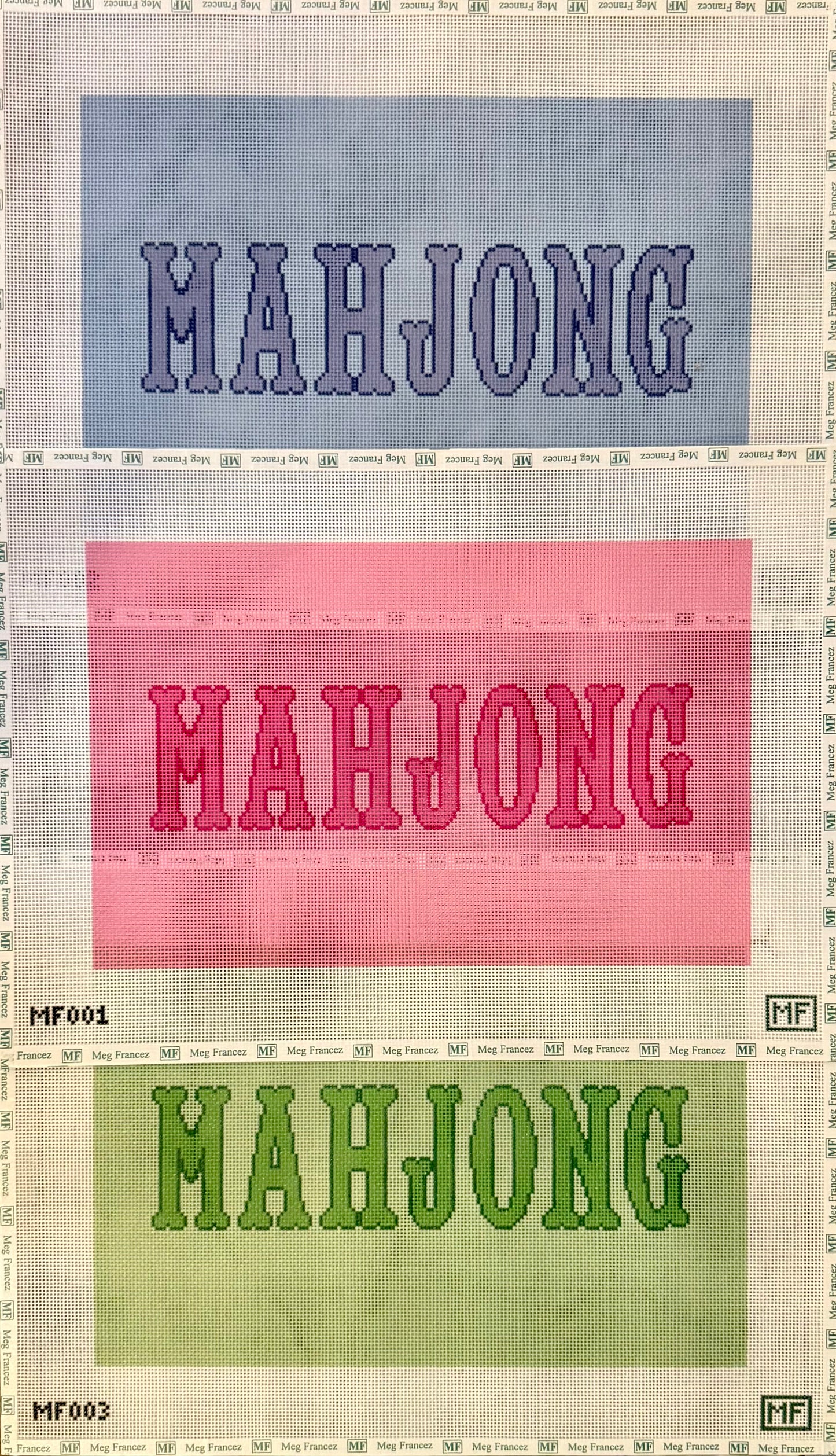 Mahjong - Blue