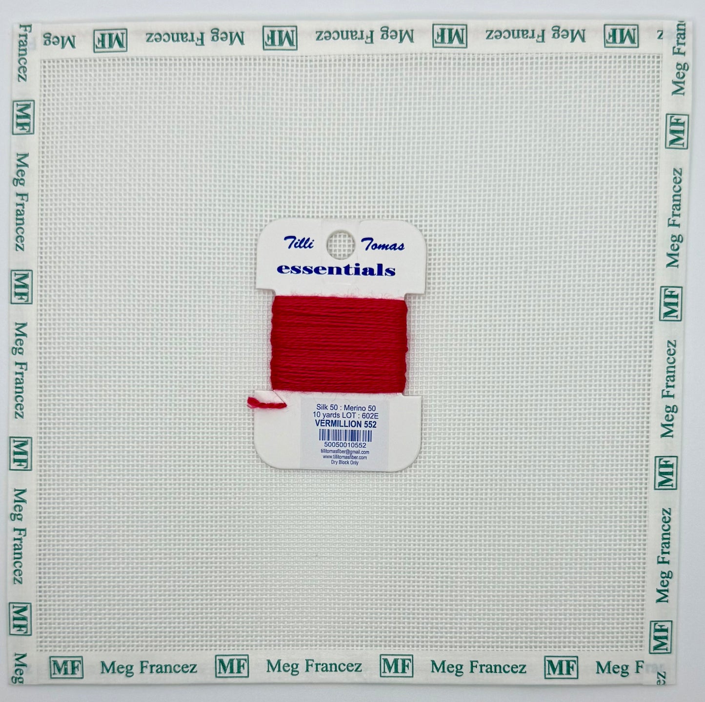 Essentials Card - Vermillion