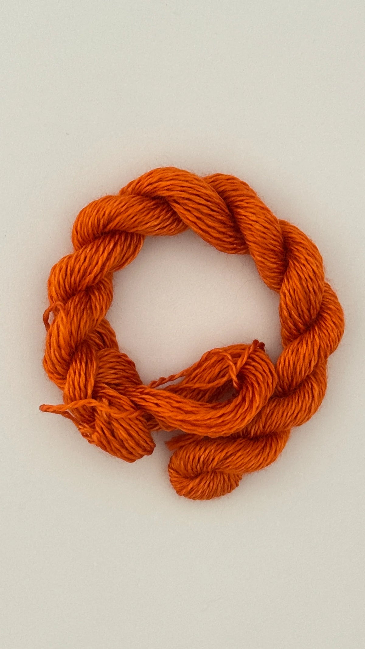 Moondrake - BFL Silky - Burnt Orange