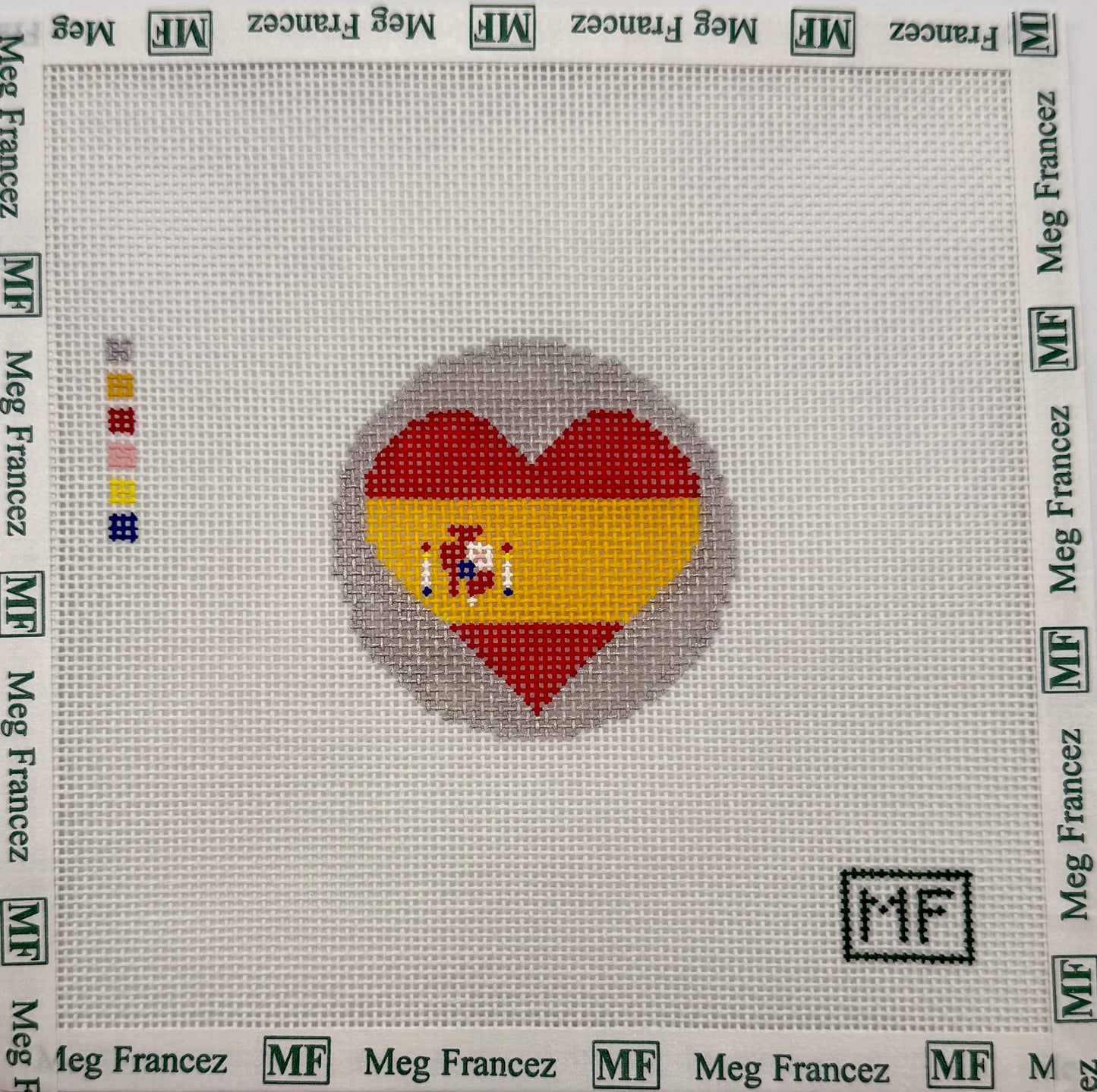 Heart Flag - Spain
