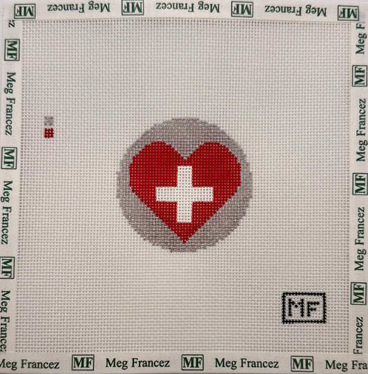 Heart Flag - Switzerland