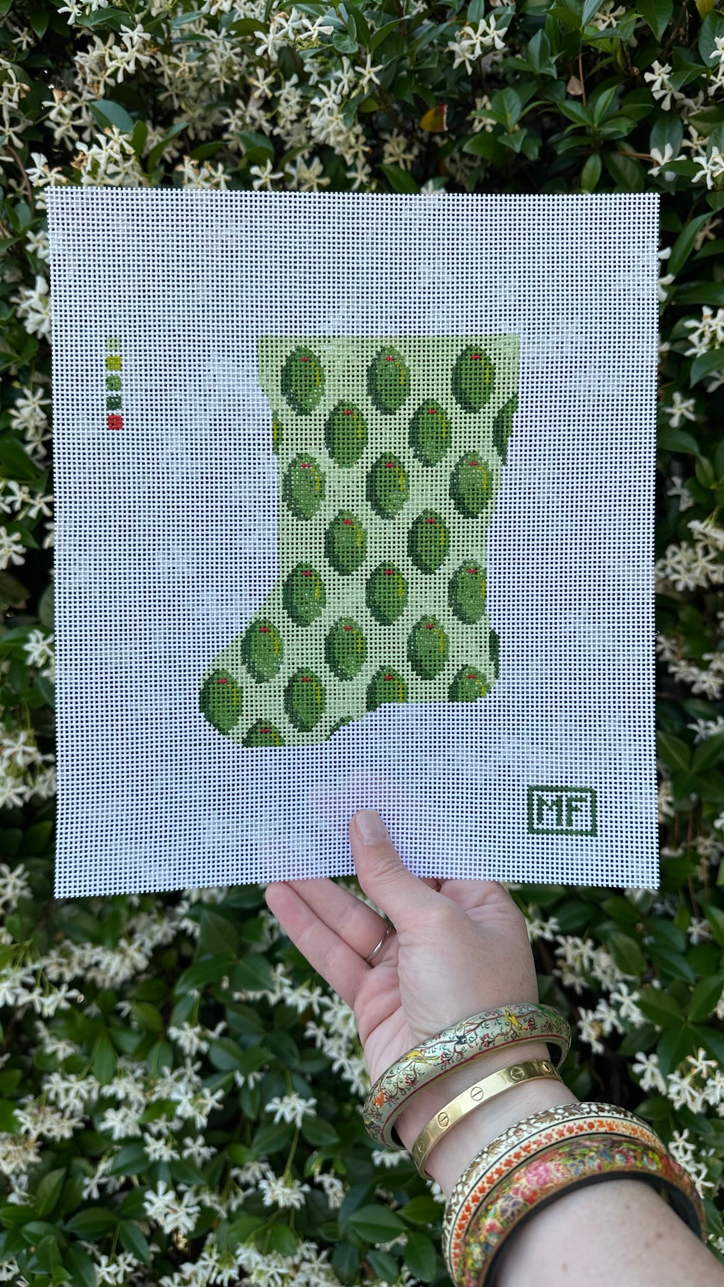 Mini Stocking - Olive