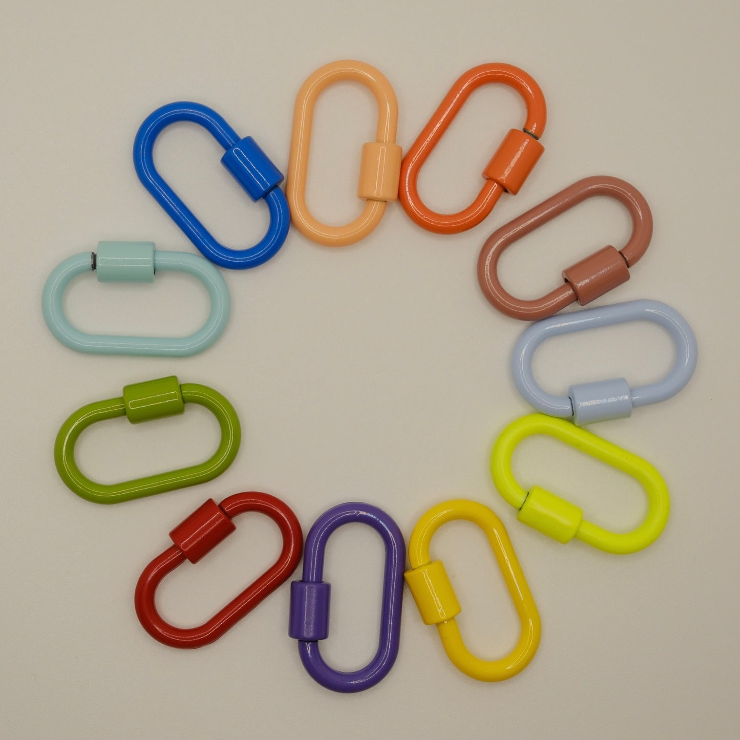 Petit Enamel Carabiner - Wholesale