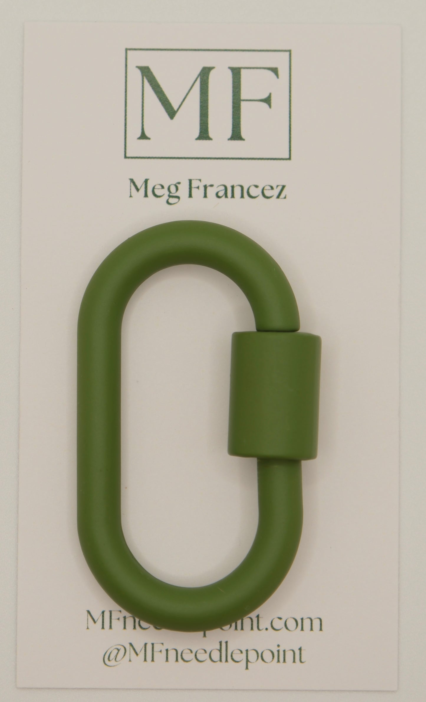 Large Enamel Carabiner