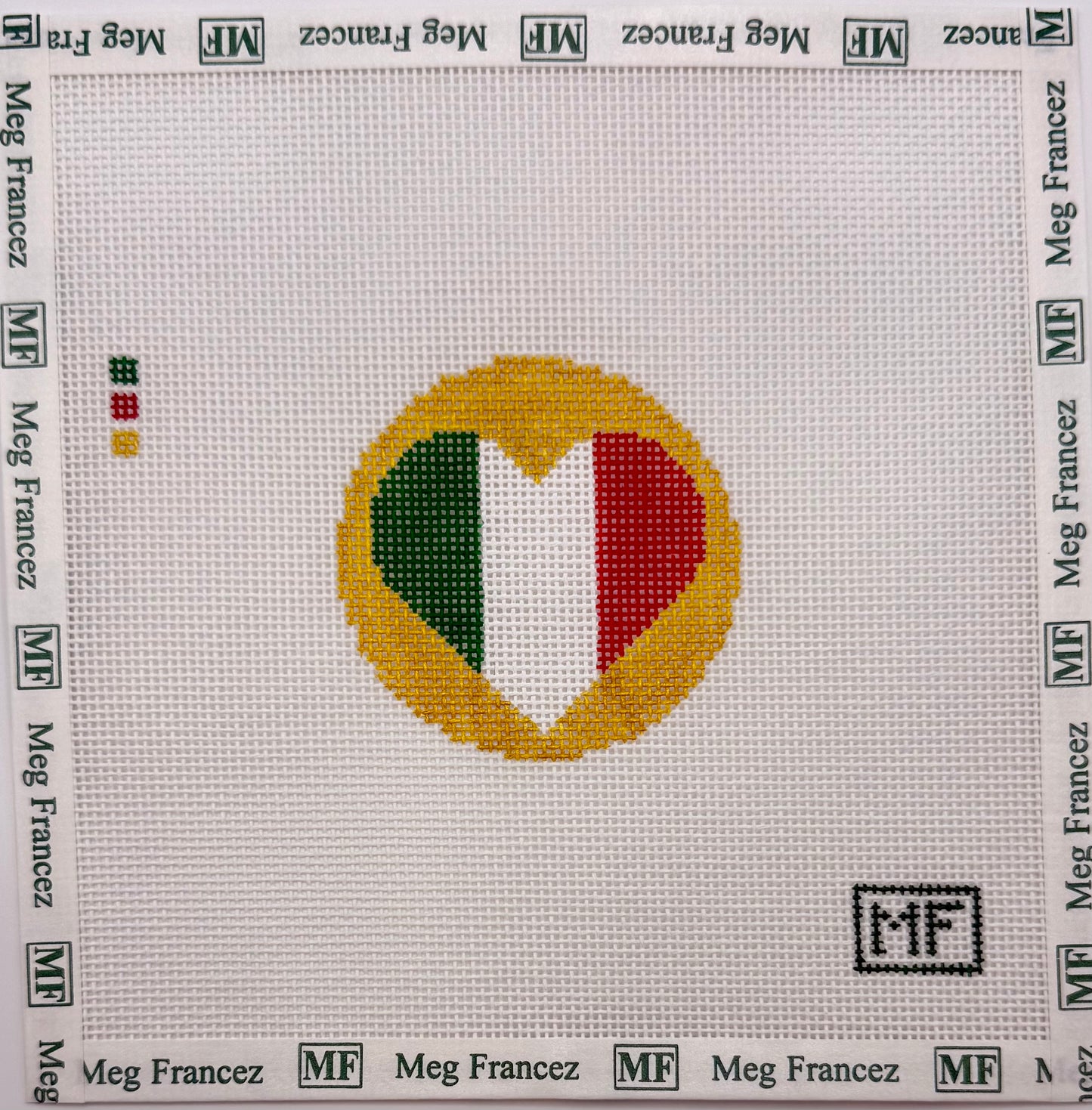 Heart Flag - Italy