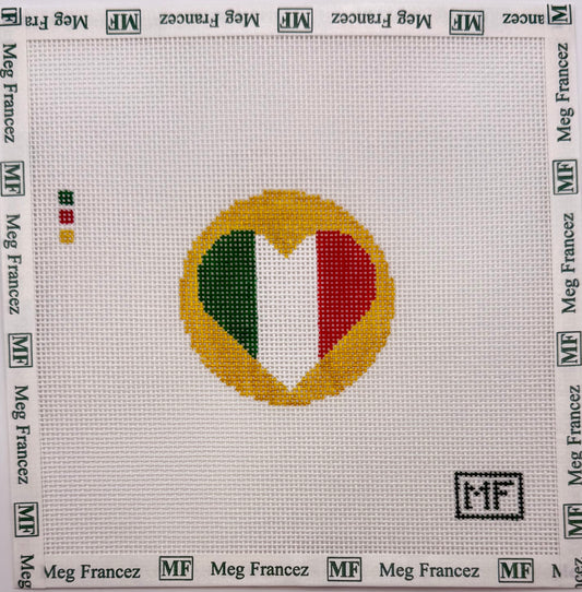 Heart Flag - Italy