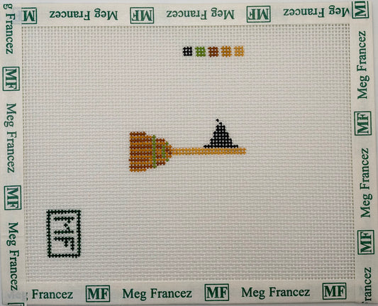 Spooky Witch Broom Mini