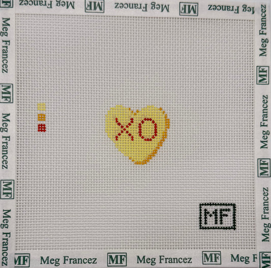 XO Heart Mini - Yellow
