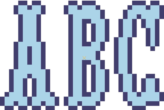 Fishtail Alphabet Chart (Small Letters) Digital Download