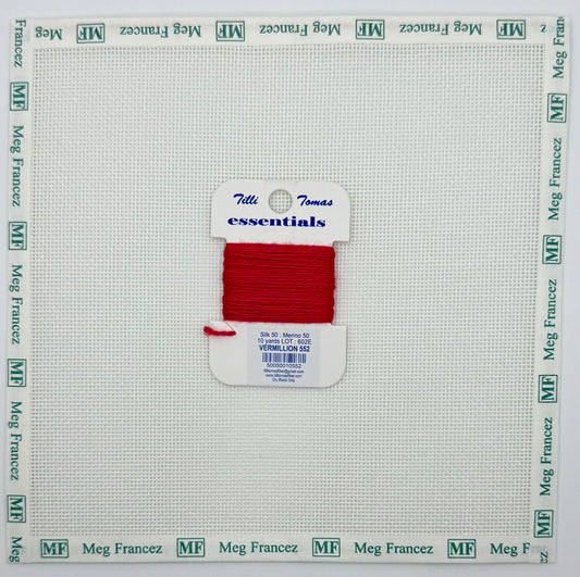 Essentials Card - Vermillion