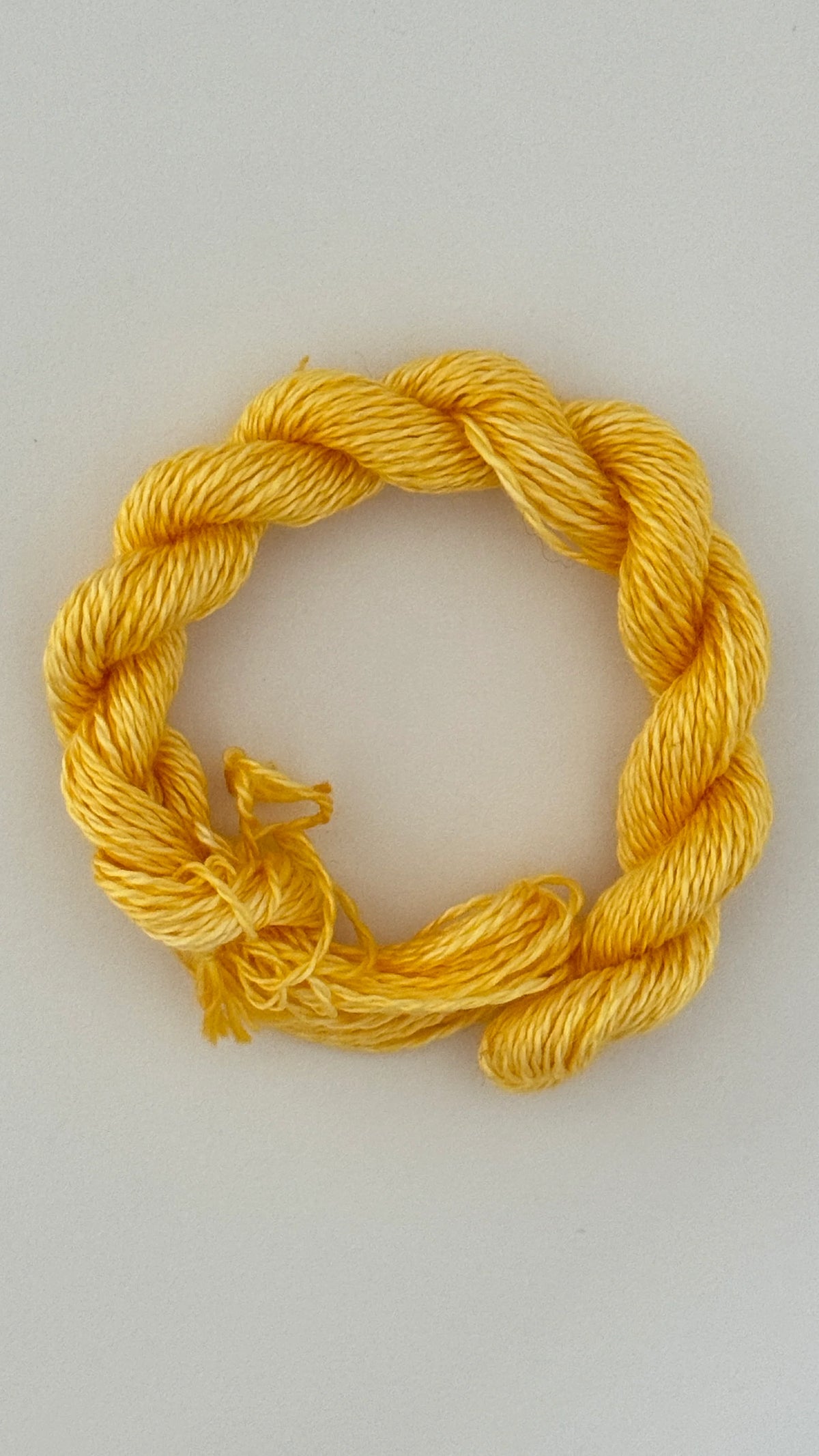 Moondrake - BFL Silky - Yellow Tulip